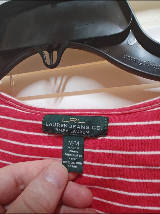Lauren Ralph Lauren Tops - Lauren Ralph Lauren Red & White Striped Tee